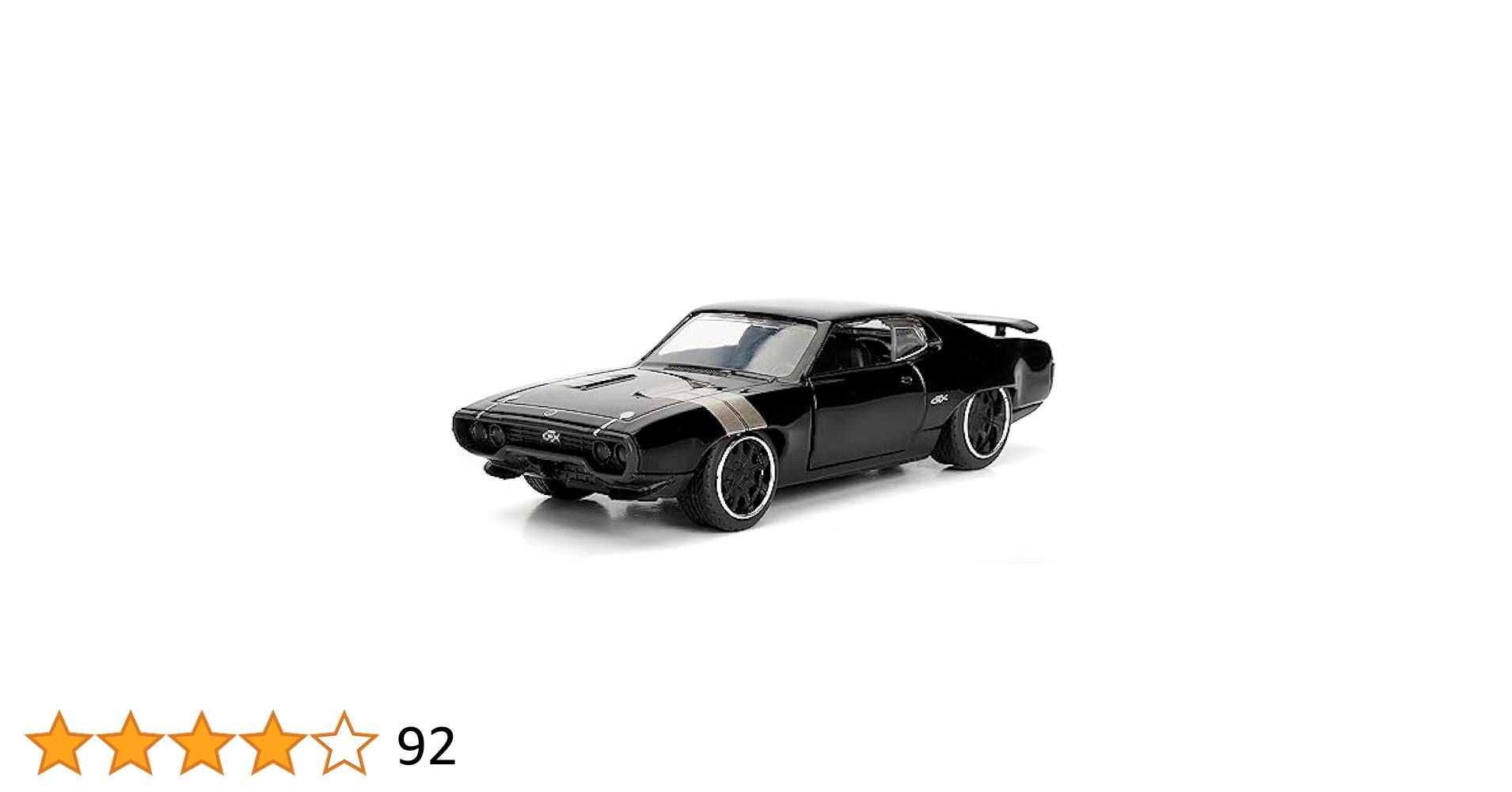 1:24ワイスピ DOM&#39;S PLYMOUTH GTX Amazon.com: Jada Toys Fast & Furious 1:24 Dom's Plymouth GTX